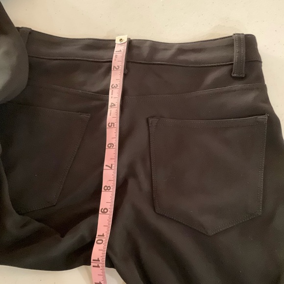 NWT Tommy Hilfiger Knit Jeans Black Basic Stretch Pants Leggings Women’s Size 4 - Picture 9 of 12